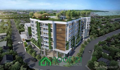 INVESTMENT with ECO Resort 1 Bedroom 1 Bathroom Size 33-35 Sqm Rental Guarantee 6% 5 Years Bang Saray, Sattahip, Selling price starting at 3,900,000 baht. Resort information: With previous sustainable design know-how and a mission to become one of Th...