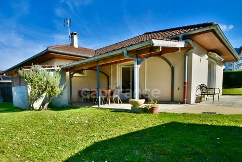 Dpt Haute Savoie (74), à vendre BONS EN CHABLAIS maison P5 de 107 m² - Terrain de 814,00 m² - Plain pied