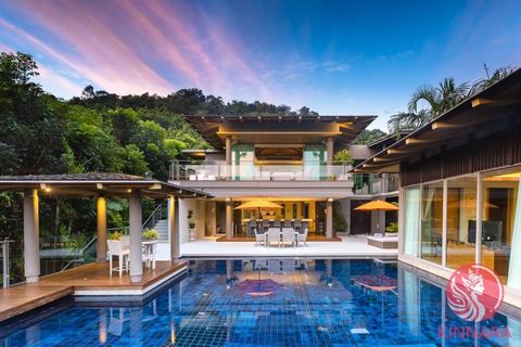 Villa Mekha is a luxurious pool villa in Layan, Phuket, perfect for families and couples. It has 4 bedrooms with en suite bathrooms, comfortably sleeping 8 people. The master bedroom opens directly into the pool and features a king-size bed, a large ...