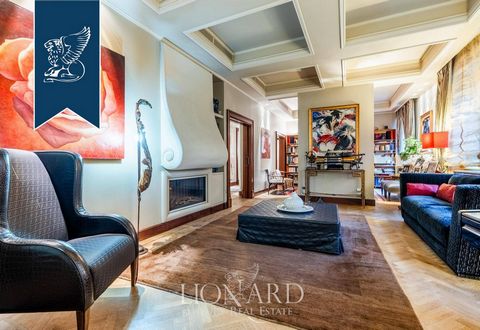 This exquisite 230-sqm apartment in the heart of Rome offers luxury and tranquility just steps from the city's bustling central streets. Situated on the third floor of an elegant building, the apartment has been meticulously renovated with premi...