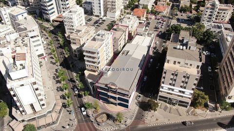 Located in Nicosia. The property with Reference number 1615 is a plot with a three-storey building and parking area. The ground floor is divided into three sections: the cosmetics section, a supermarket and their office spaces. The cosmetics departme...