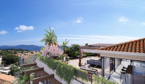 This luxury penthouse on the roof overlooks the surrounding residences, offering a vast outdoor panorama of the lush landscapes and the Mediterranean. Located within the new Hikari program, this exceptional penthouse combines tradition and modernity,...