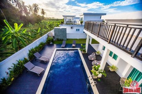 Mountain Village Beautiful modern pool villas for sale in a new development only 5 km. from Bang Saray Beach. Excellent well-developed infrastructure and facilities include a sports complex, restaurants, shops, swimming pools and picturesque places t...