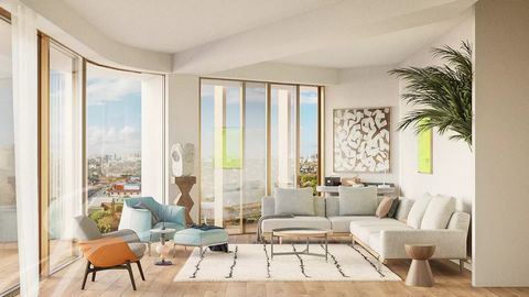 Penthouse T3 | Premium residential | Área bruta privativa 294,1m2 | Terraço 124,2m2 | Balcony 75,1m2 | City center Situated in front of Marquês de Pombal square and overlooking Eduardo VII park, BOW is an impressive residential development between th...