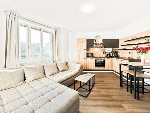 Moderne Wohnoase mit Charme! Ein Highlight dieser spannenden 2-Zimmer Wohnung im 3. Liftstock ist die optimale Raumaufteilung. Vom einladenden Vorraum aus betreten Sie das großzügige Wohnzimmer mit Essbereich, der perfekt für unvergessliche Momente g...