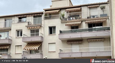 Fiche N°Id-LGB163087: Béziers, sector Avenue du 22 aout, 4 Rooms terrace garage of about 85 m2 including 4 room(s) including 3 bedroom(s) + Terrace of 10 m2 - Construction 1987 - Ancillary equipment: terrace - balcony - garage - double glazing - elev...