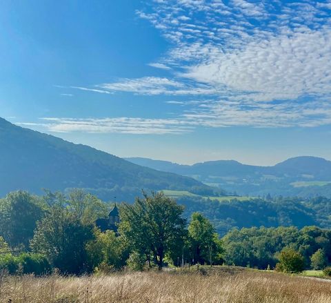 Venez découvrir sur la Commune de Chaumont ce lotissement proposant 10 lots à bâtir dont ce lot d'une surperficie de 464 m2. La situation de cette commune rurale proche de la Suisse en fait un grand attrait. Vue dégagée, exposée plein Sud, cette parc...