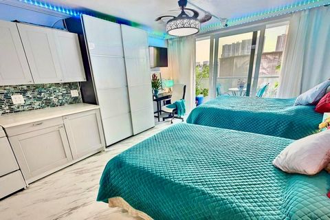 Lowest price with balcony in the building! Whoah check out the Virtual Tour Video! Priced low for a quick sale! Ocean-front building, short term rental and AirB&B friendly, daily rentals 365 days/year. Move-in ready and has a spacious private balcony...