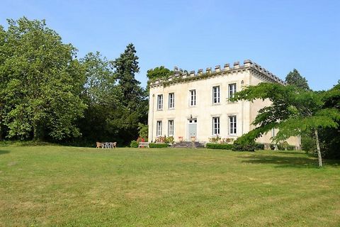 Historic Chateau dating from 19 th century 420 m², with breath-taking open views, 7 bedrooms, set in a calm privileged position accessed via long drive with no close neighbours set in mature landscaped gardens of around 12,000 m² with ancient trees w...