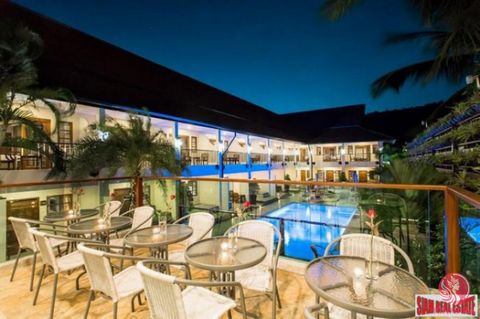 For sale a 3-star business-friendly hotel with a very successful nightclub, only 5 minutes drive to Nai Harn Beach, which is one of the most nicest beaches in the Phuket. This 22 room licensed boutique hotel for sale offers a chilled out retreat in b...