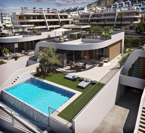 Finestrat Paradise Resort is an exclusive residential complex consisting of 66 apartments and 14 villas, situated in a privileged location in Finestrat. Just a few minutes from the stunning beaches of Benidorm, surrounded by shopping centres, luxury ...