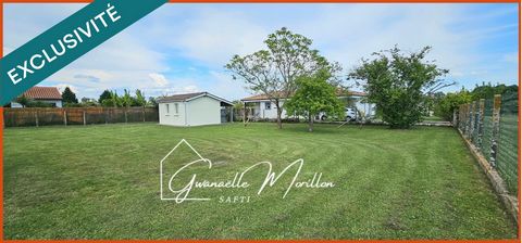 Magnifique terrain 2eme ligne avec bâti 22m²