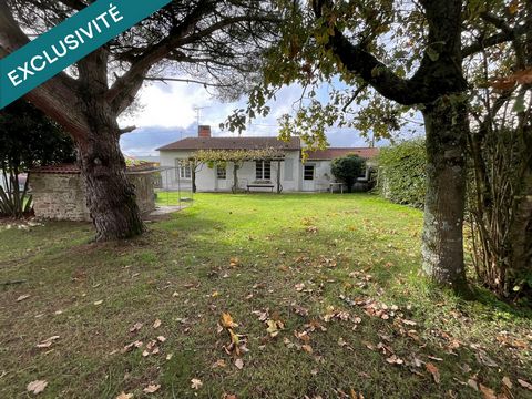 Maison de plain-pied 110m2, 3 chambres, garage, terrain divisible et constructible