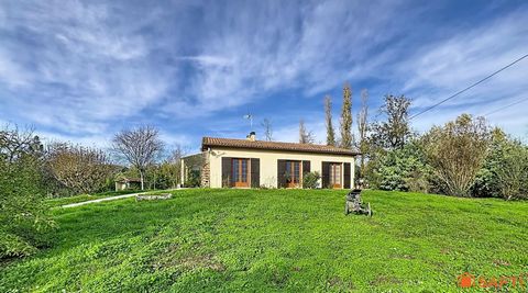 Maison de plain-pied, lumineuse et fonctionnelle