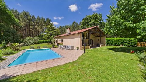 Maison landaise, 5 chambres, cadre préservé