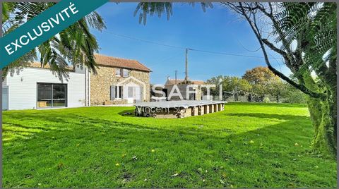 Maison en Pierre Rénovée de 210 m² sur 937 m² - 6 Chambres - 3 SDE - 3 WC - Piscine