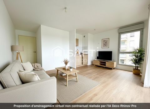 Beau 2 pièces lumineux avec balcon – À 12 min de Vert de Maisons