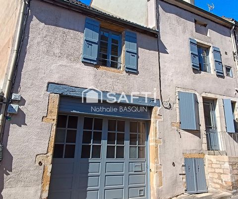 Buxy centre, maison de village refaite à neuf 176 m2 avec garage