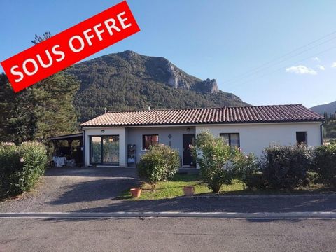 Maison récente (2018) plain pied T5 de 105m² avec jardin sur une parcelle de 836m²