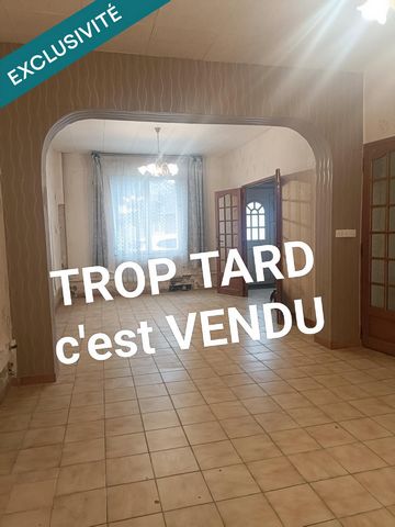 MAISON A RESTAURER DEUX CHAMBRES POSSIBILITE 4 CHAMBRES