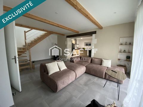 Maison rénovée avec goût, alliant charme de l’ancien et confort moderne