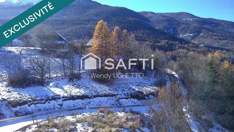 Terrain rare aux Orres – Vue montagne