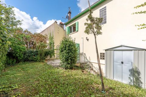 RER A, au calme d'une impasse, jardin et garage