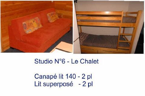 The residence Le Chalet is a luxury 4-storey building (with lift). It is situated in the heart of the resort of Gourette, Pyrenees, France, 150m from the pistes, the ski school and the shops. Facilities include: heated indoor swimming pool with jacuz...