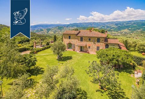This fantastic luxury property with two swimming pools and a 7-hectare park is for sale in the province of Pistoia. The property's grounds are the real highlight: 4 hectares of olive grove, 2.5 hectares of luxuriant forests and the remaining par...