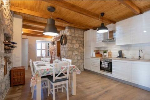 This holiday home in Croatia’s Imotski can host a large family or a group looking to explore this part of the country. There is a private terrace where you can linger with your morning coffee and a private garden with furniture where you can enjoy a ...