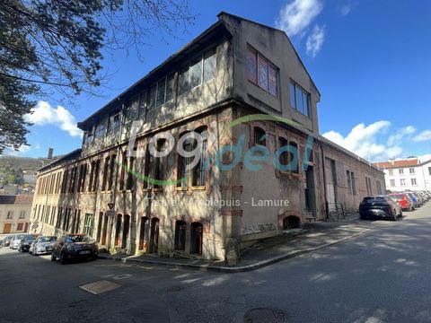 In the hyper center of Tarare, we invite you to visit this old factory with a total area of about 1000m2. Currently intended for housing, a purged building permit has been accepted for the creation of 11 dwellings (some with cellar and terrace). Some...