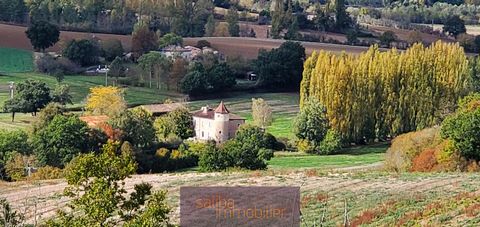 UNDER SALES AGREEMENT- 45 minutes from Toulouse and 15 minutes from Gaillac, This beautiful property is composed of a Maison de Maître, a sharecropper's house, a stable, a barn and other outbuildings, all in white stones, on 3ha of land in one piece....