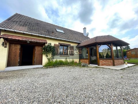 Come and discover this charming house located near Longueville-sur-scie, offering you on the ground floor: A kitchen, a bathroom, a toilet, a living room with an insert and a beautiful veranda. Upstairs: A landing serves two bedrooms and an office. A...