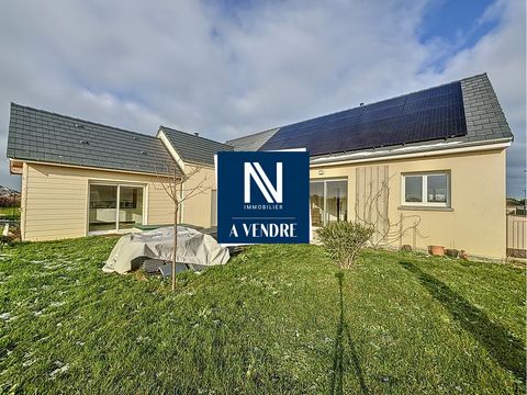 House of 2019 located in St-côme-de-Fresné, 10 minutes walk from shops, Arromanches at 2 km and Courseulles at 10 km. You will find a living room of almost 40 m2 with beautiful openings to the south, 2 bedrooms equipped with dressing rooms and a very...