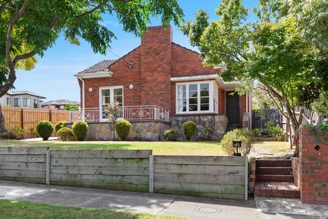 A grandly elevated, light and character-filled, red brick classic in the zone for Balwyn High School, this tastefully updated three bedroom residence presents a compelling sense of future potential on a commanding north-facing allotment of 580 square...