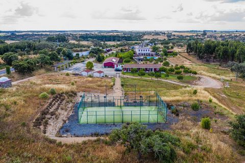A unique property full of charm. Located in Santiago do Cacém with 8.5 hectares consisting of 3 plots, the first is intended for the residence of the owners. One of the houses for the caretakers and other buildings to support the various activities. ...