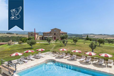 This luxurious villa in Tuscany is a unique combination of traditions and modern luxury. With 107 hectares of land, including olive groves, vineyards and forest, it offers solitude and natural beauty. The villa consists of several buildings with spac...