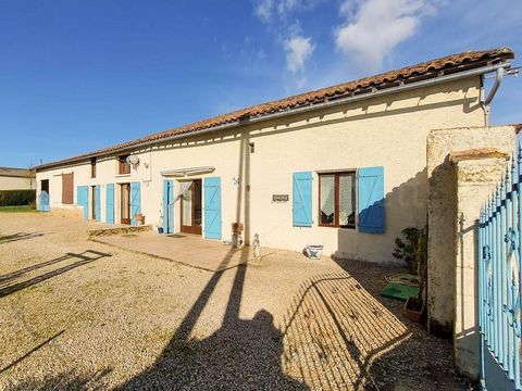 This stone longere is situated on the edge of a village, walking distance to a bar and in between the market towns of Sauze Vaussais and Lezay. Extremely well-presented throughout the property offers 154m2 of ground floor living space, with fantastic...