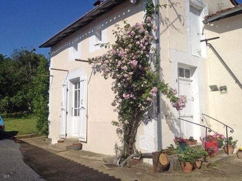 Lovely detached two bedroom house in a quiet village. The property has over 5000m² of gardens and has lovely open views over the Charente countryside. There is an attached barn which could be used to extend the house or to make an independent annex. ...