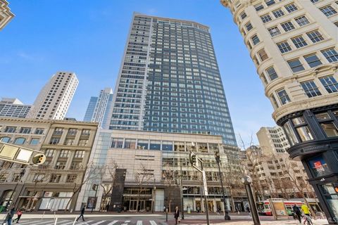 Views! VIEWS! Views of GG Bridge, Union Square, iconic buildings in DowntownSF, Alcatraz, SF Bay! This D plan offers a 3BR/3BA corner unit at the Four Seasons Residences at well below the 2015 purchase price! Wall-to-wall glass windows on three sides...