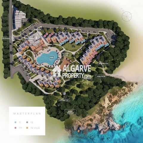 Located in Olhos de Água. Algarve Resort comprises 52 units with splendid views of the Atlantic Ocean. It is an existing development that has recently undergone extensive renovation. These units are spacious, offering 1 with sizes of 102.60m2 . They ...