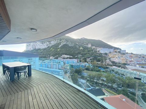 Located in Ocean Spa Plaza. Chestertons is pleased to offer for sale this property in Ocean Spa Plaza, Gibraltar. This beautiful and spacious 3 bedroom 3 bathroom penthouse apartment benefits from a large open plan kitchen/ living area that leads ont...