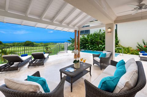 Located in Apes Hill. Courtyard Villa 13G is located in Apes Hill Club Golf on easily one of the best locations, offering views of the Caribbean Sea and beautiful sunsets. This extraordinary open-plan villa overlooks the golf course and the 18th fair...