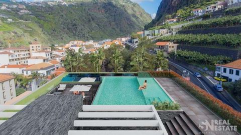 Located in Ribeira Brava. Come and see this magnificent development under construction, located in a prime and privileged area of Ribeira Brava. Close to all amenities and services, with excellent accessibility and very close to the sea and the bathi...