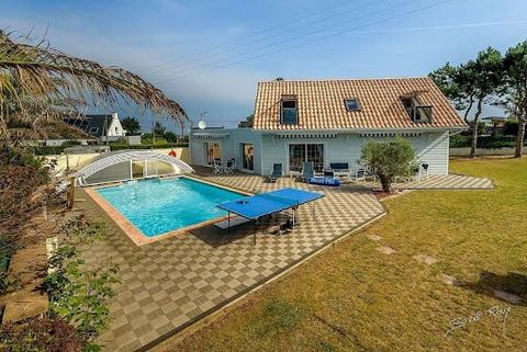 29880- GUISSENY- COUP DE COEUR ASSURES for this wooden frame house of about 111m² located in an idyllic setting in a quiet and not overlooked setting, close to the beaches, swimming pool, outbuilding, terrace, all on a plot of about 1200m². This hous...