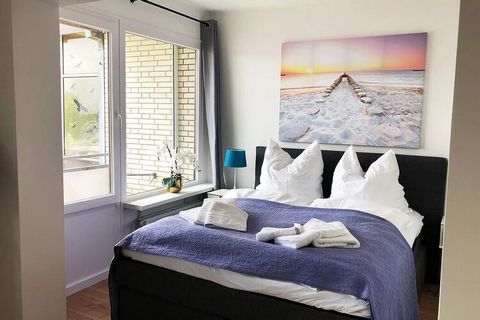 Este apartamento de 2 habitaciones en el primer piso ofrece el refugio perfecto para sus vacaciones en el Mar del Norte y cuenta con una variedad de comodidades para que su estadía sea inolvidable. A través del pasillo del apartamento se accede al am...