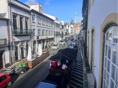 Building to rehabilitate, inserted in the Historical Center of Angra do Heroísmo, Terceira island, located in Rua de São João, 16 to 18, about 50 meters from the bay of Angra do Heroísmo and marina, in one of the main streets of the city, where there...