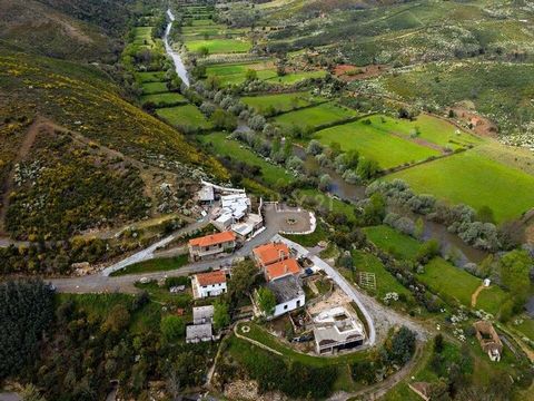 Spectacular property, spanning over 5 hectares, unique, distinctive, and innovative, located in Central Portugal, with the exclusive privilege of directly bordering and having two direct accesses to the Zêzere River, in an area conducive to water spo...