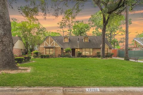 Welcome to 13163 Rummel Creek Rd, a charming 4-bedroom English/Traditional style home nestled on a generous lot spanning over 1/4 acre. Situated in a coveted location, this home offers close proximity to renowned SBISD schools, zoned to Rummel Creek ...