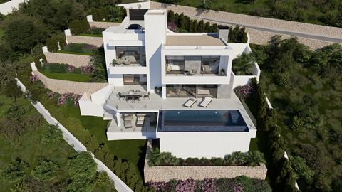 villa indigo modern luxury villa for sale in cumbre del sol alicante. with 3 bedrooms 3 bathrooms sea views premium qualities private pool.